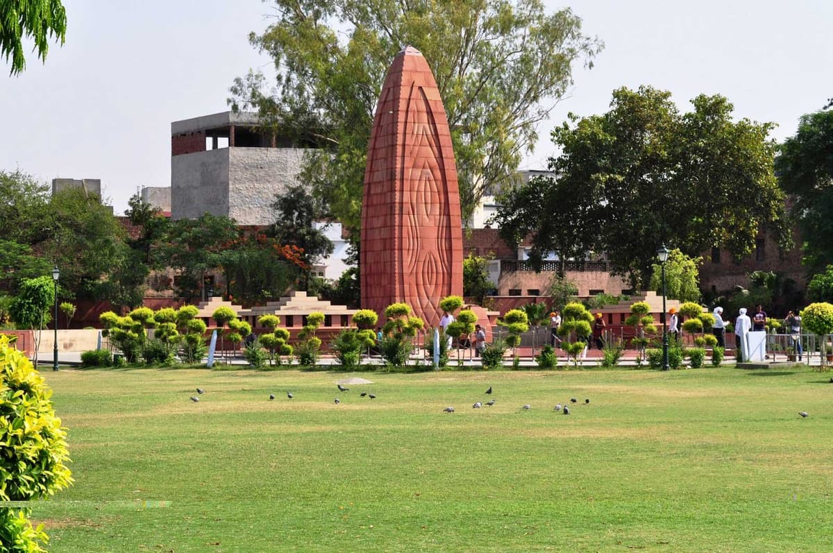 Historical monument and memorial of Jallianwala Bagh massacre 